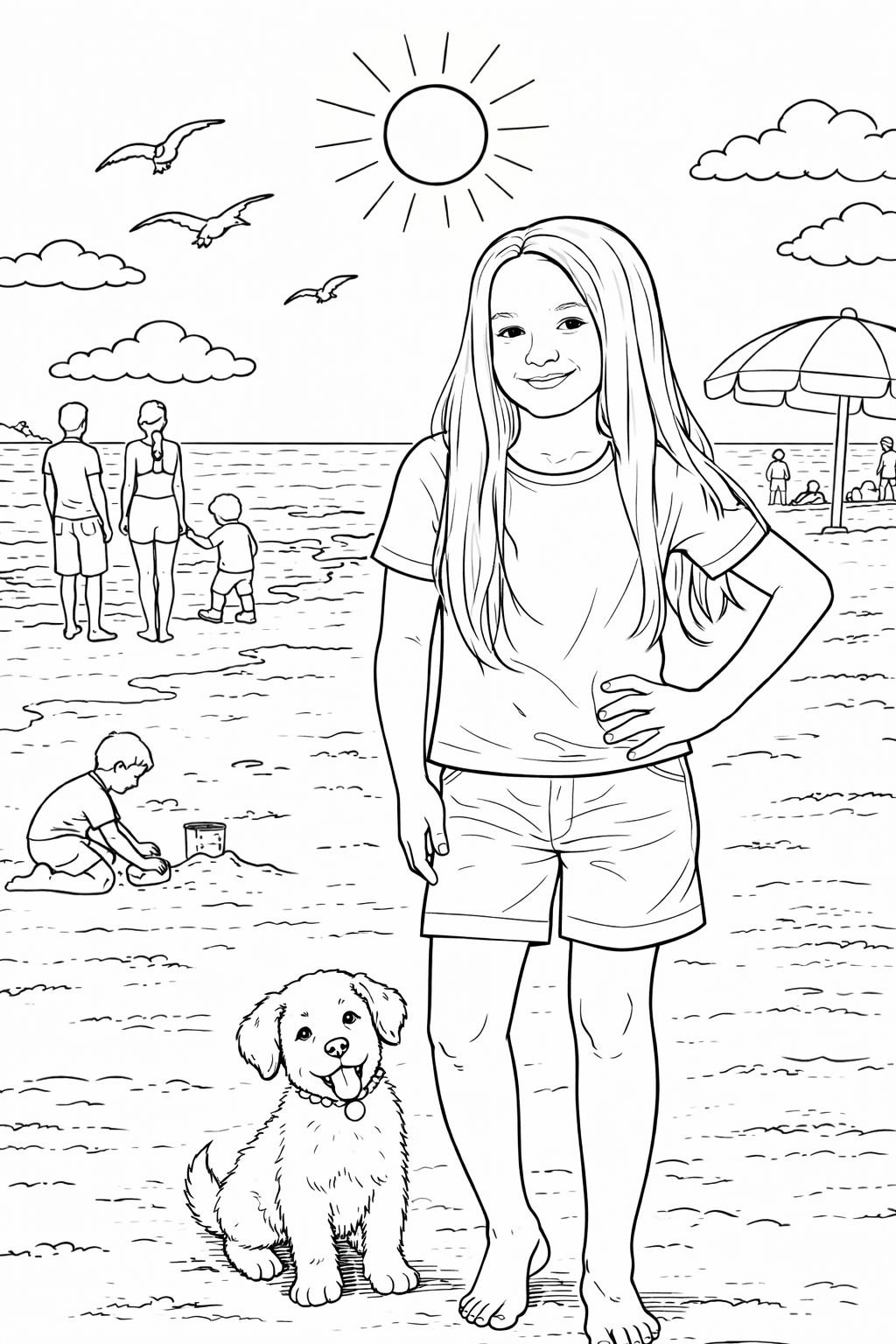 A KIDS WORLD (Coloring Book)