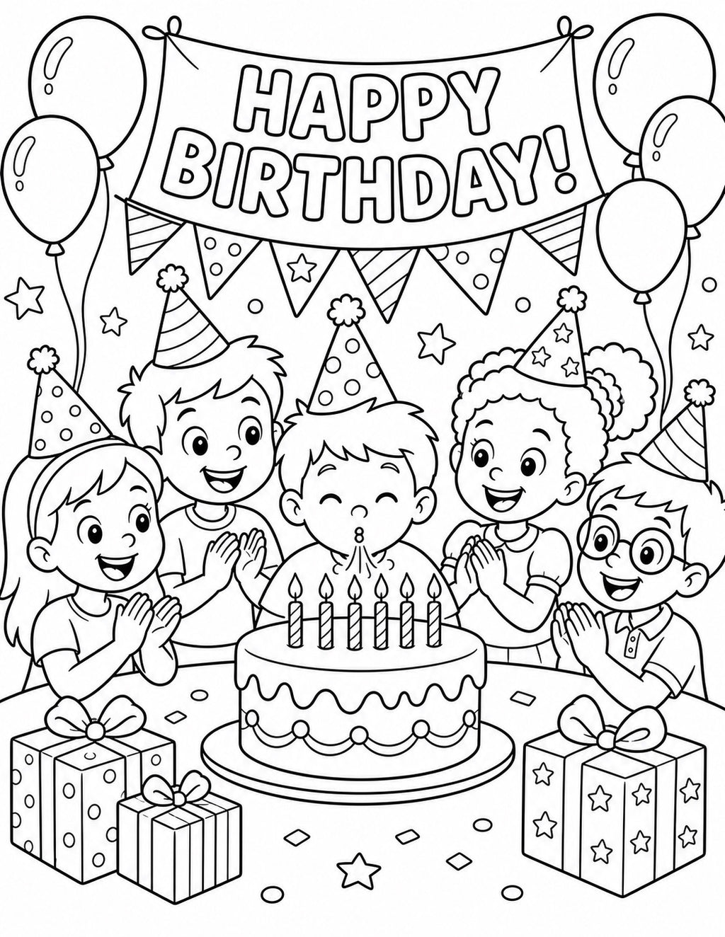 A KIDS WORLD (Coloring Book)