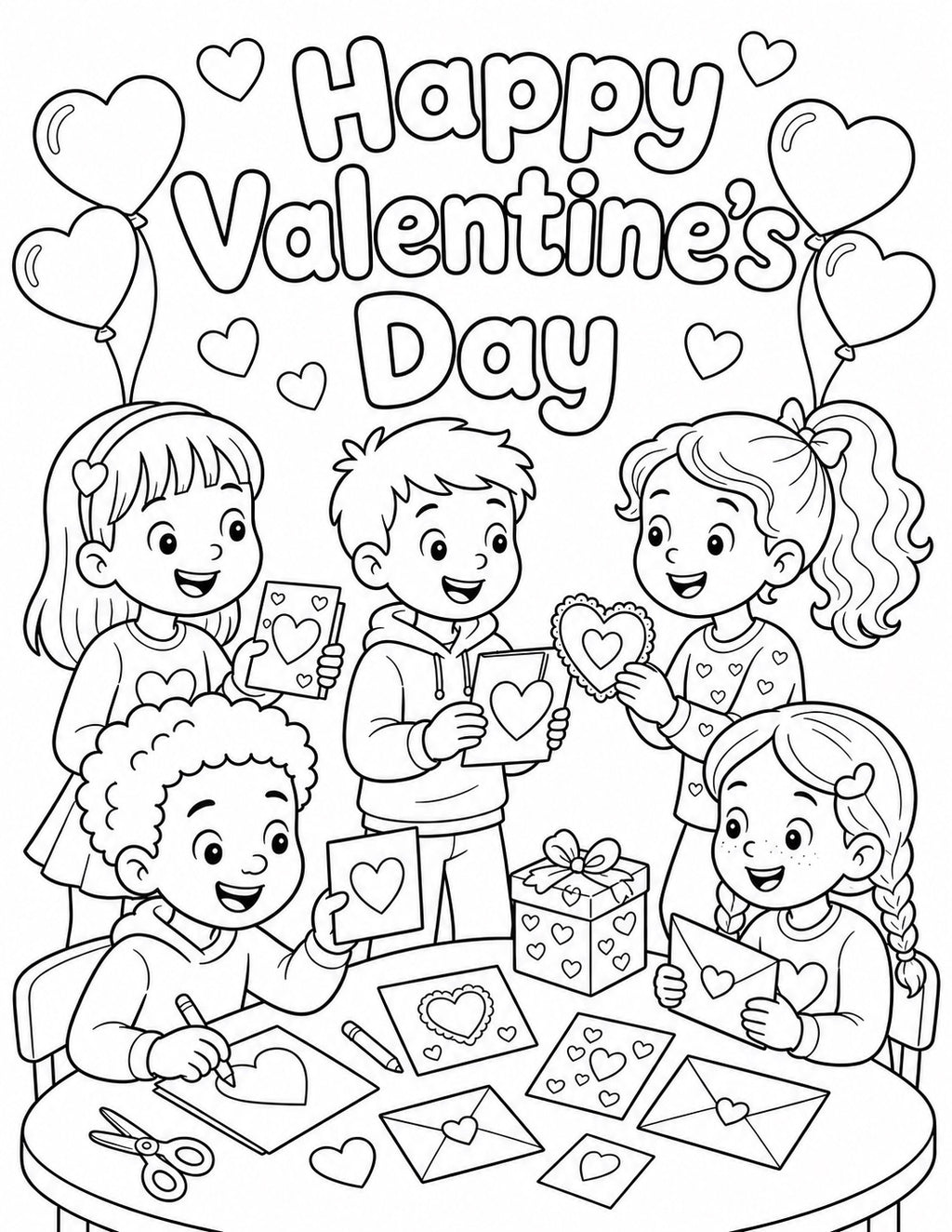 A KIDS WORLD (Coloring Book)