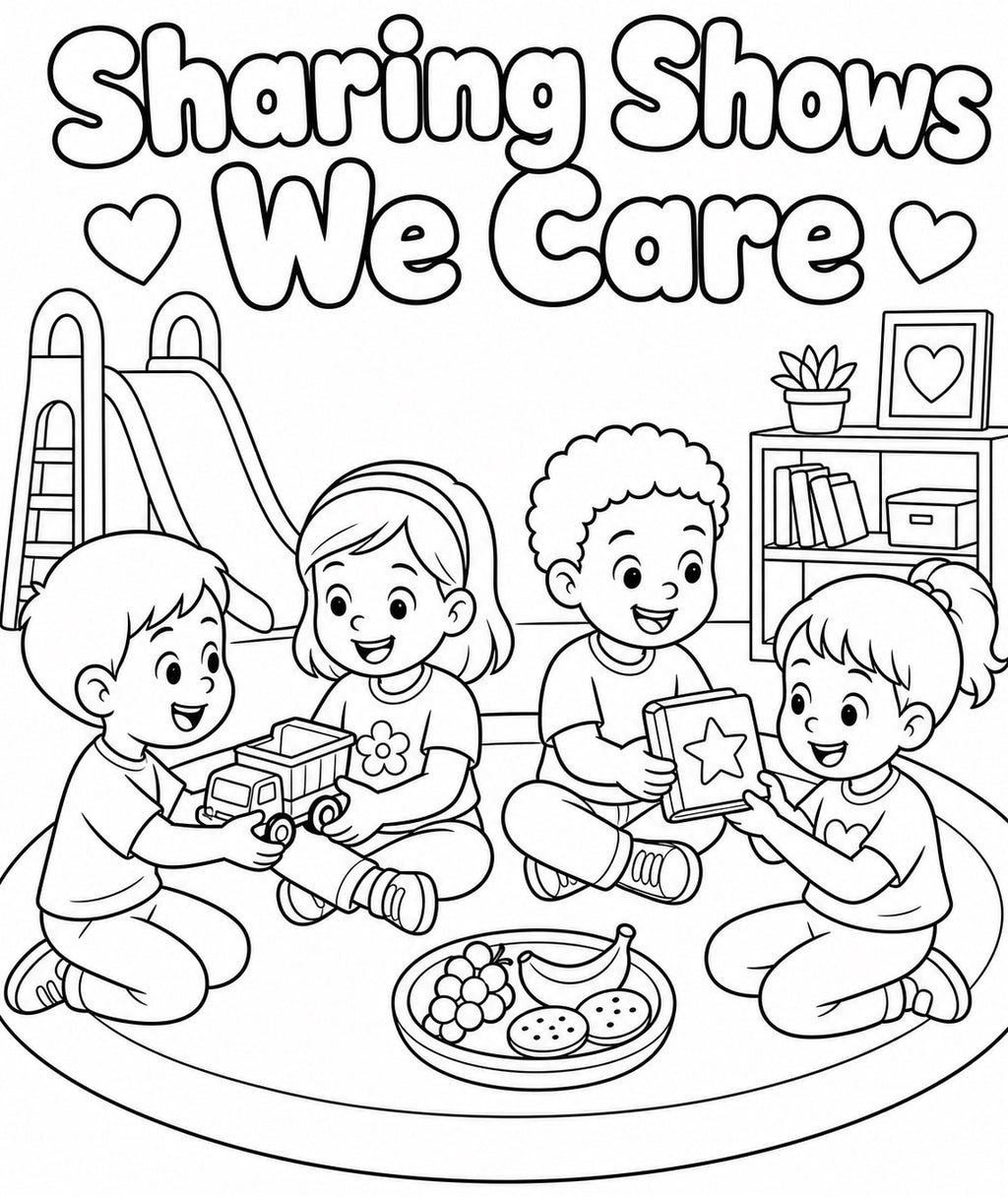 A KIDS WORLD (Coloring Book)
