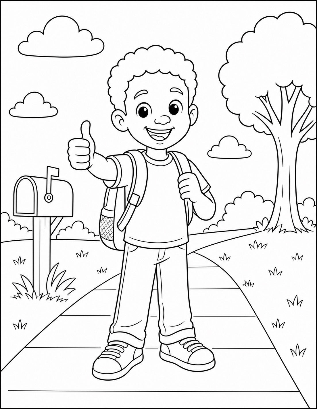 A KIDS WORLD (Coloring Book)