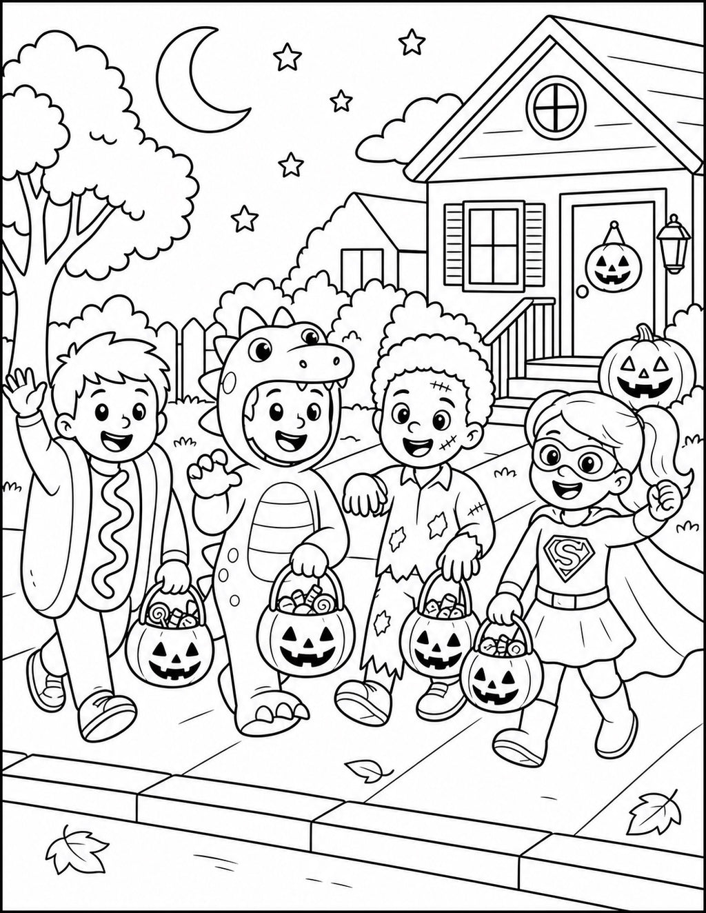 A KIDS WORLD (Coloring Book)